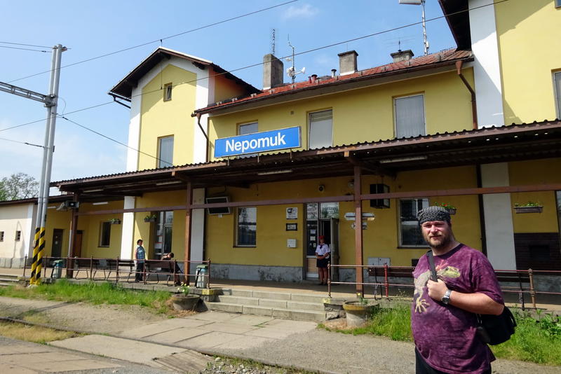 Nádraží v Nepomuku
