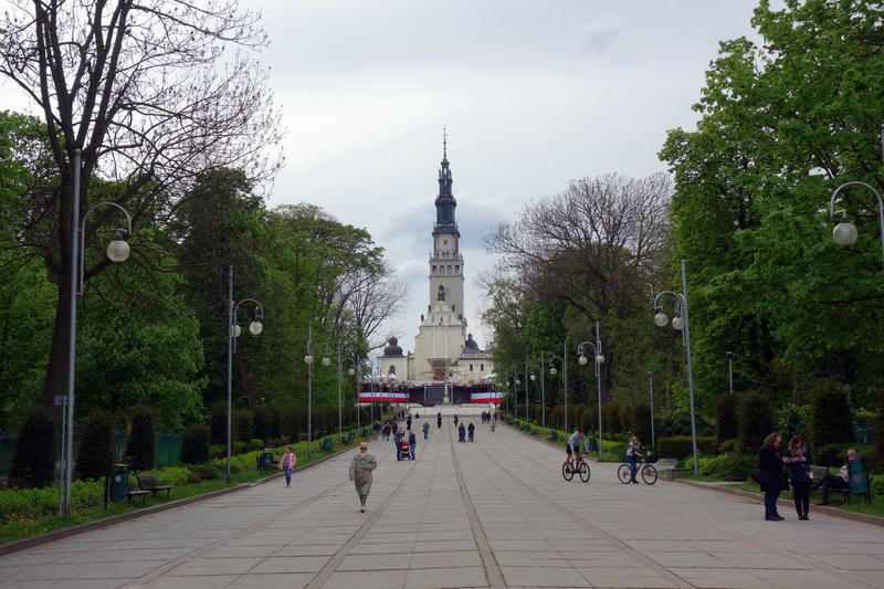 Promenáda v Czenstochowé