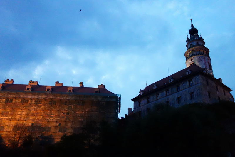 Večerní Krumlov