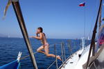 Fish jump