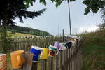 Hrnečkový plot